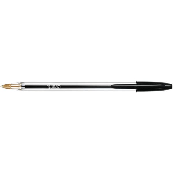 PENNA A SFERA BIC CRISTAL ORIGINAL PUNTA MEDIA 1.00mm COLORE NERO