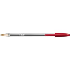 PENNA A SFERA BIC CRISTAL ORIGINAL PUNTA MEDIA 1.00mm COLORE ROSSO