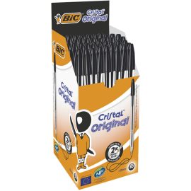 PENNA A SFERA BIC CRISTAL ORIGINAL PUNTA MEDIA 1.00mm COLORE NERO