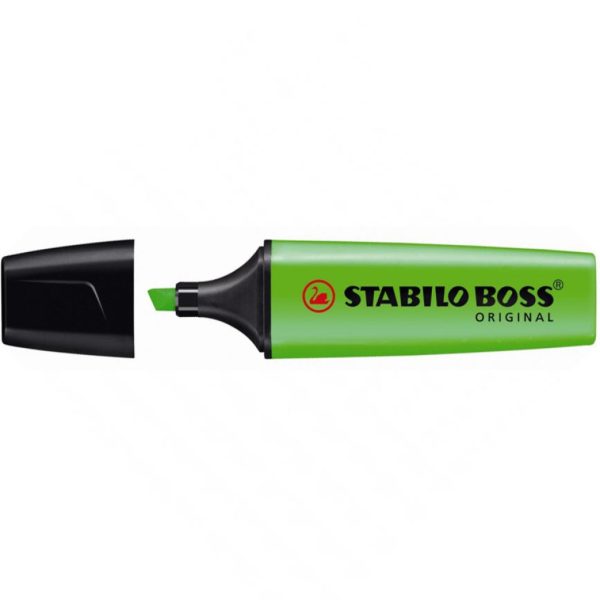 EVIDENZIATORE STABILO BOSS ORIGINAL VERDE