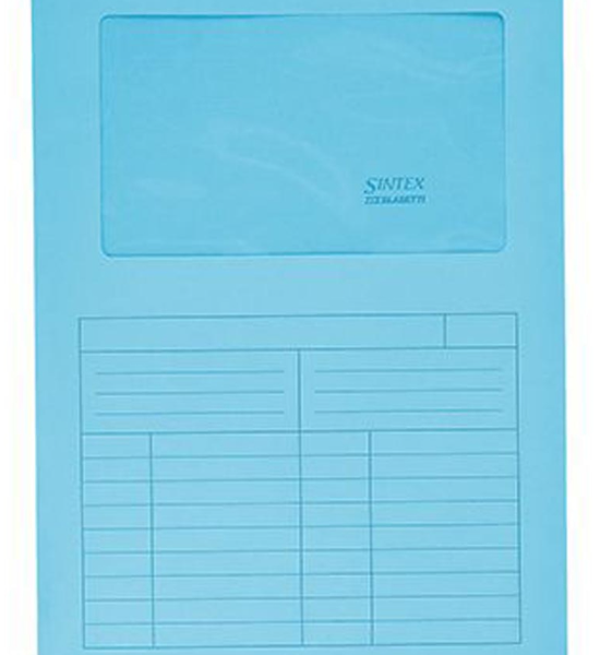 Cartellina con finestra Blasetti SINTEX