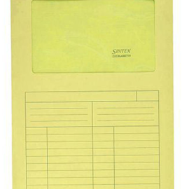 Cartellina con finestra Blasetti SINTEX