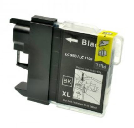 CARTUCCIA COMPATIBILE BROTHER LC980 XL ALTA CAPACITA’ COLORE NERO